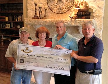 Donation from North Texas Chapter of the Association of the United States Army